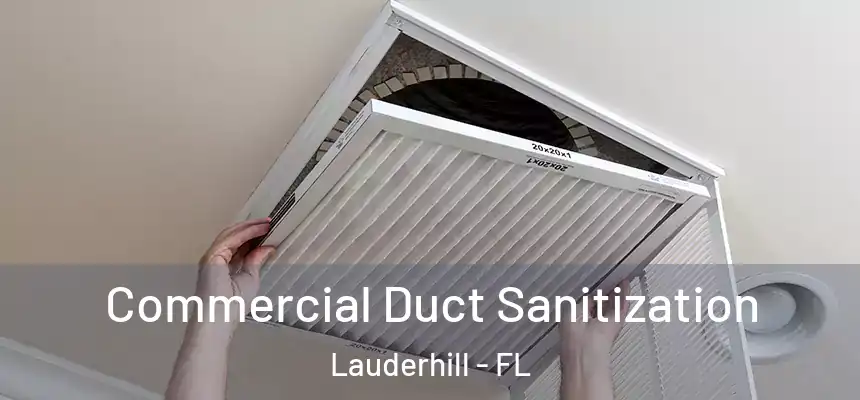 Commercial Duct Sanitization Lauderhill - FL