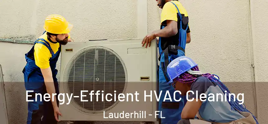 Energy-Efficient HVAC Cleaning Lauderhill - FL