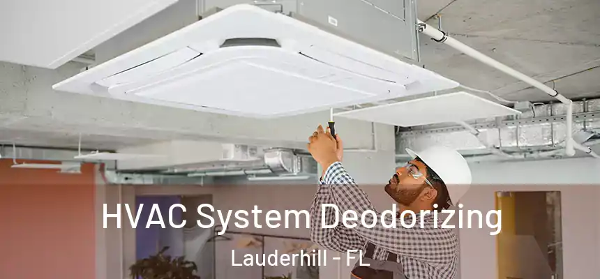 HVAC System Deodorizing Lauderhill - FL