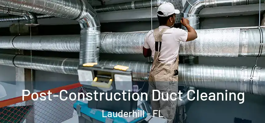 Post-Construction Duct Cleaning Lauderhill - FL