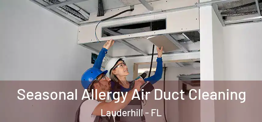 Seasonal Allergy Air Duct Cleaning Lauderhill - FL